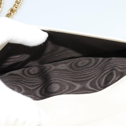 Gucci Horsebit 1955 Chain Wallet Leather, WHITE, LEATHER, Wallets