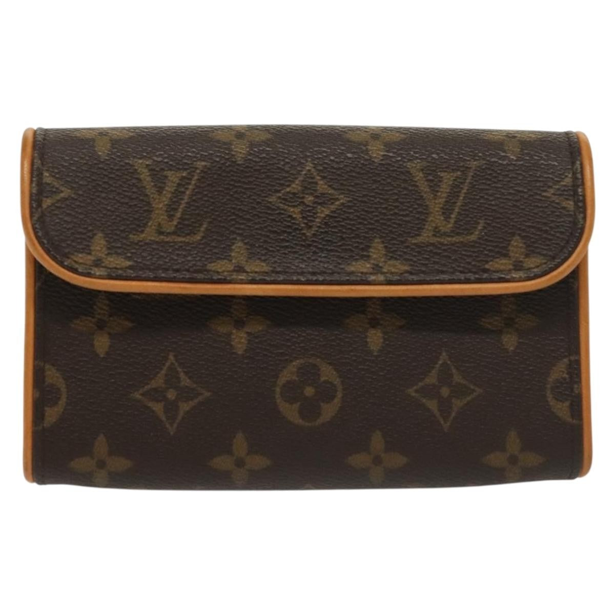 Louis Vuitton Florentine Waist Bag Monogram Canvas, BROWN, CANVAS, Travel bag