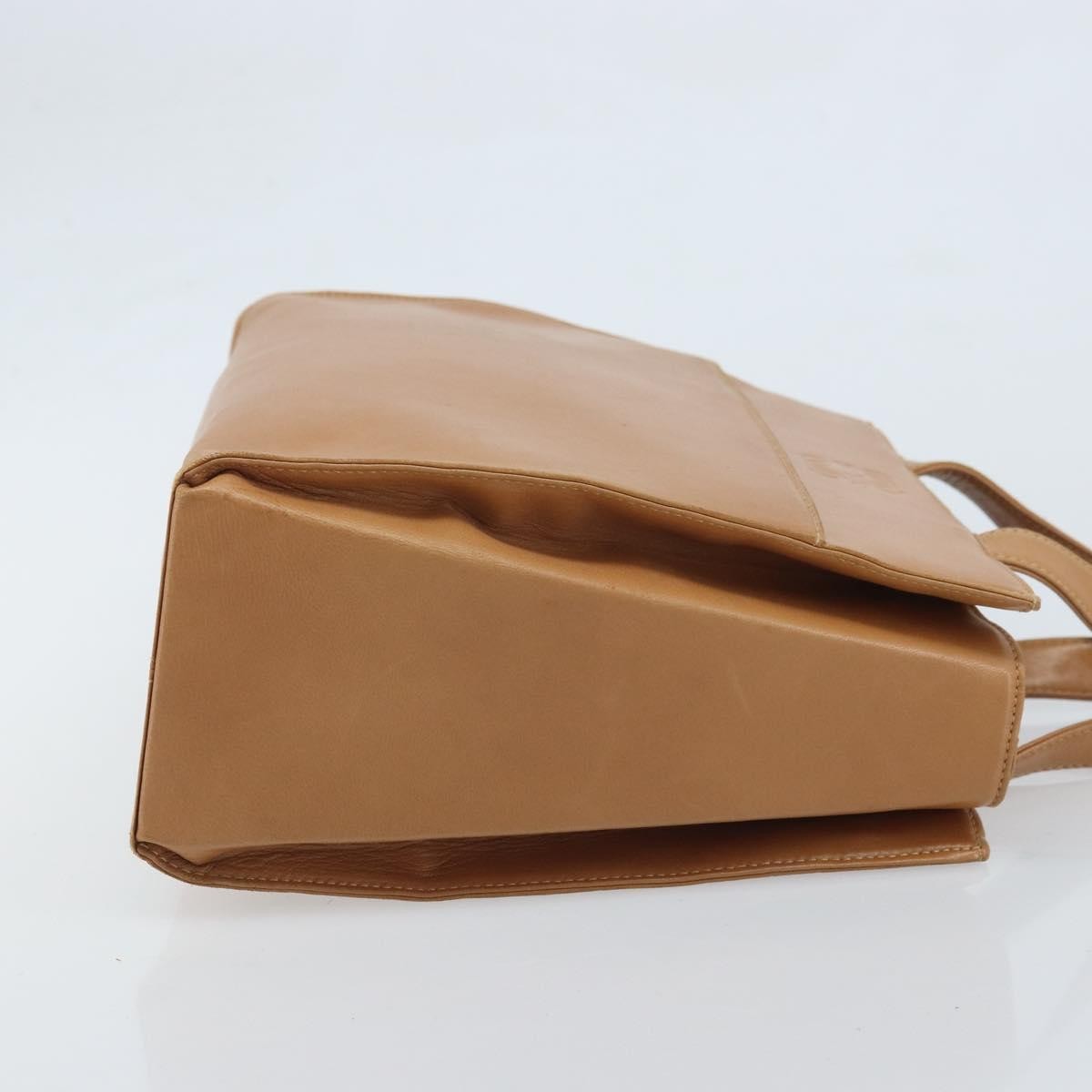 Loewe Anagram handbag Leather, Brown, Leather, Handbag