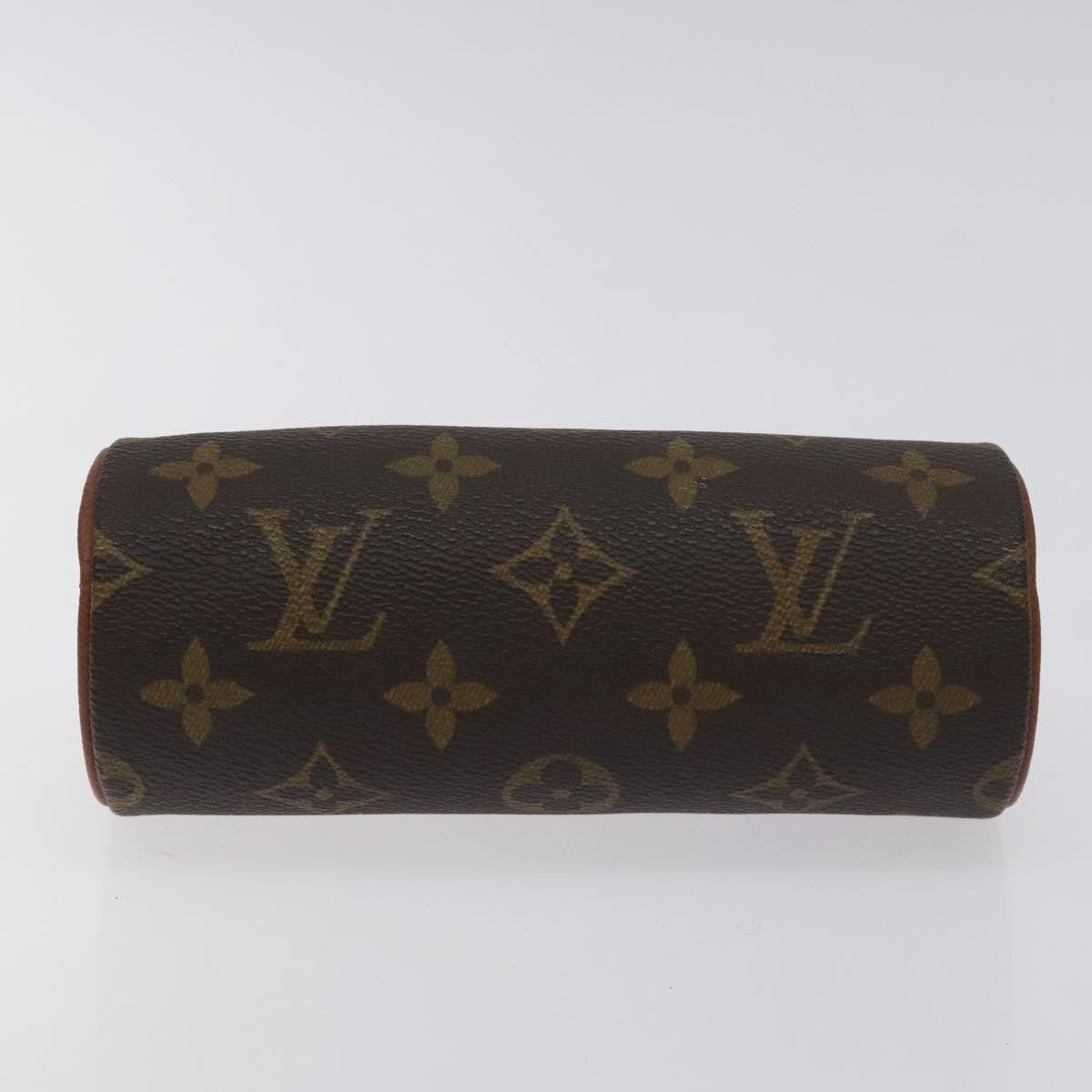 Louis Vuitton Papillon Pochette Monogram Canvas, BROWN, CANVAS, Handbag