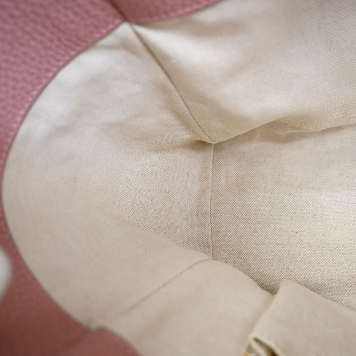 Gucci Swing Tote Leather, PINK, LEATHER, Tote bag