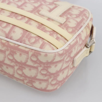 Christian Dior Vintage Crossbody Bag Diorissimo Canvas, PINK, CANVAS, Shoulder bag