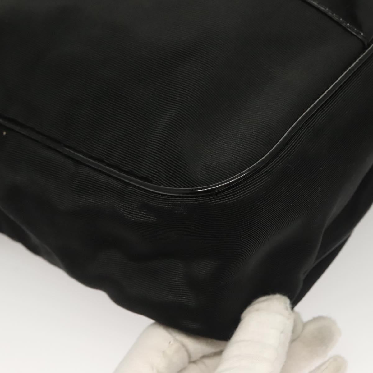 Salvatore Ferragamo Vala tote Nylon, BLACK, NYLON, Tote bag