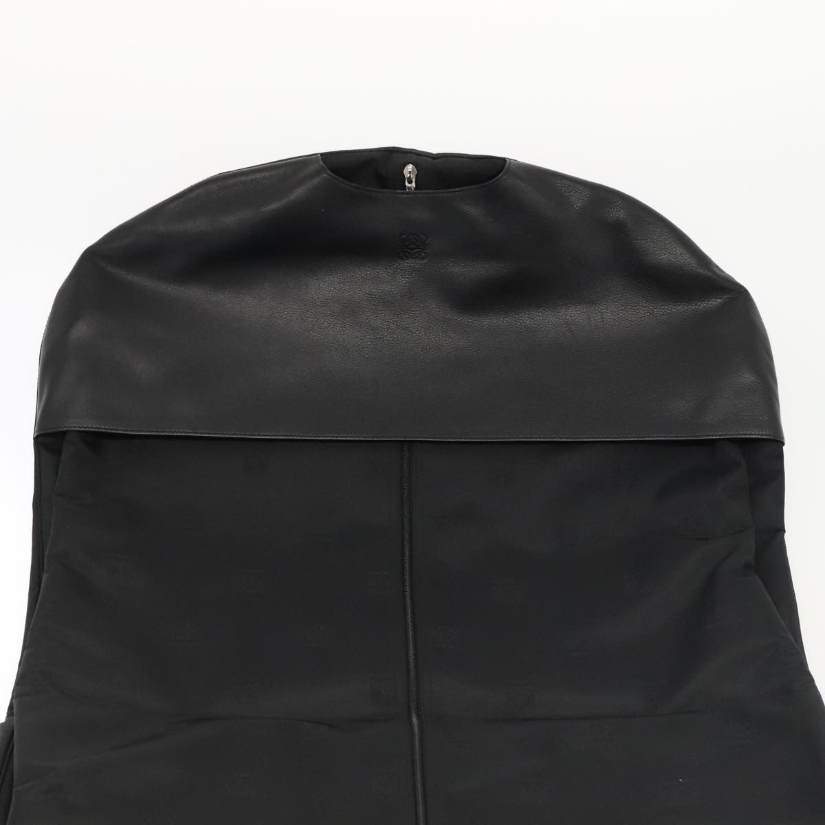 Loewe Anagram handbag Leather, BLACK, LEATHER, Handbag