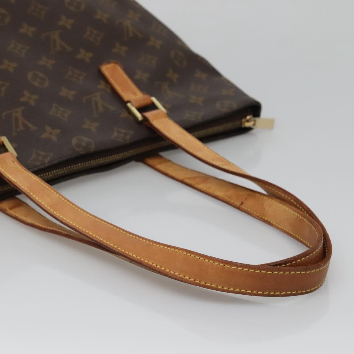 Louis Vuitton Cabas Piano Monogram Canvas, BROWN, CANVAS, Tote bag