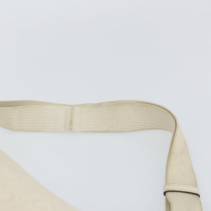 Gucci Front Pocket Belt Bag GG Embossed Perforated Leather, WHITE, LEATHER, Shoulder bag
