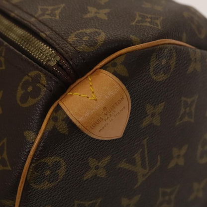 Louis Vuitton Keepall Bag Monogram Canvas, BROWN, CANVAS, Travel bag