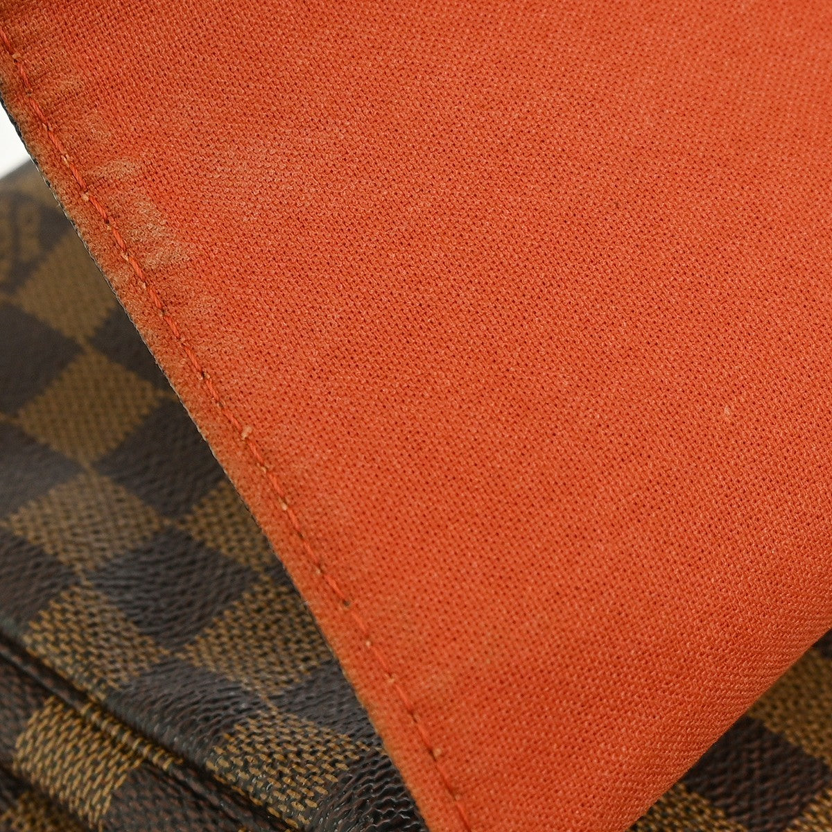 Louis Vuitton Naviglio Handbag Damier, BROWN, CANVAS, Shoulder bag