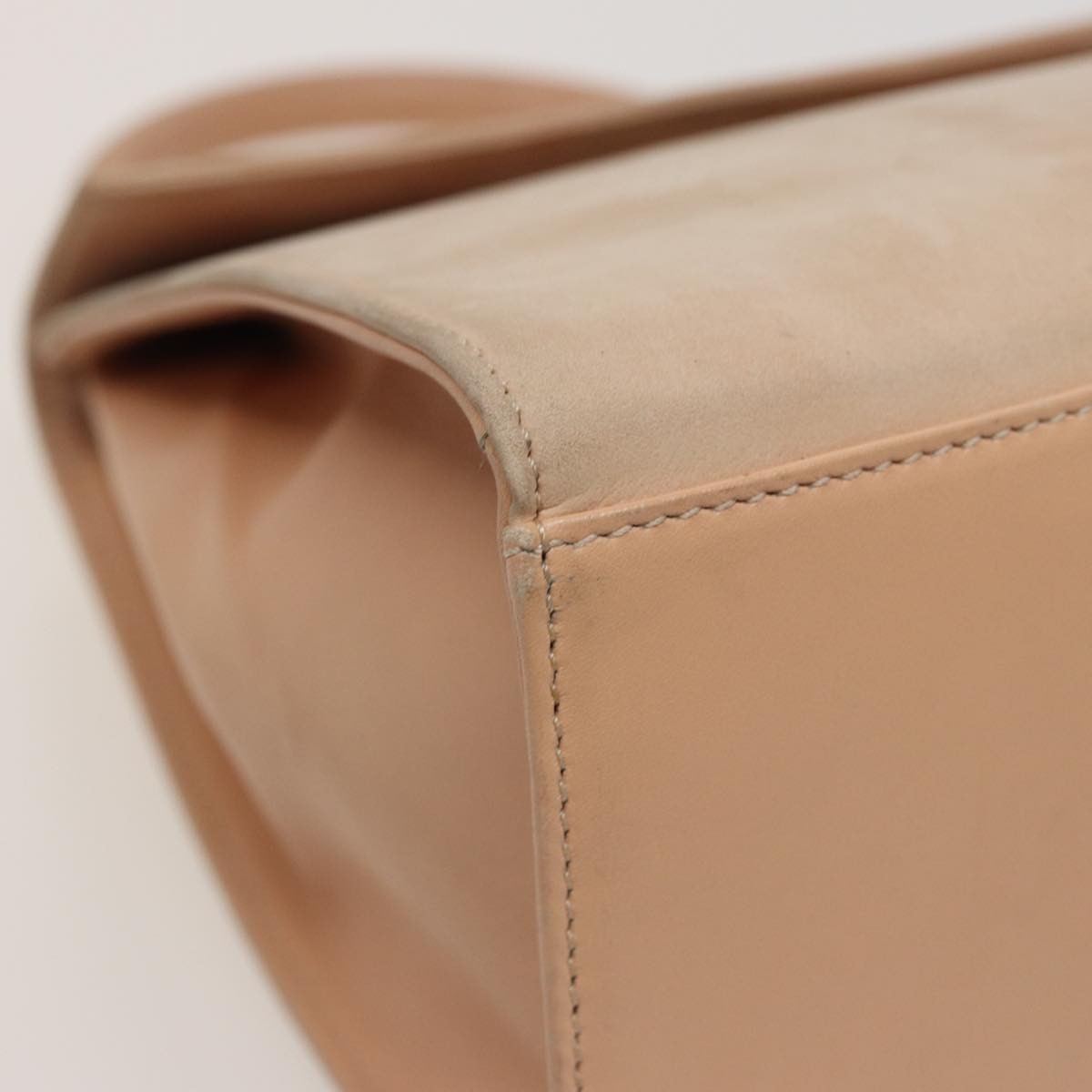Celine Handbag Suede, BEIGE, SUEDE, Handbag