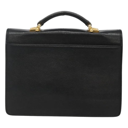 Versace Vintage Sun handbag Leather, BLACK, LEATHER, Handbag