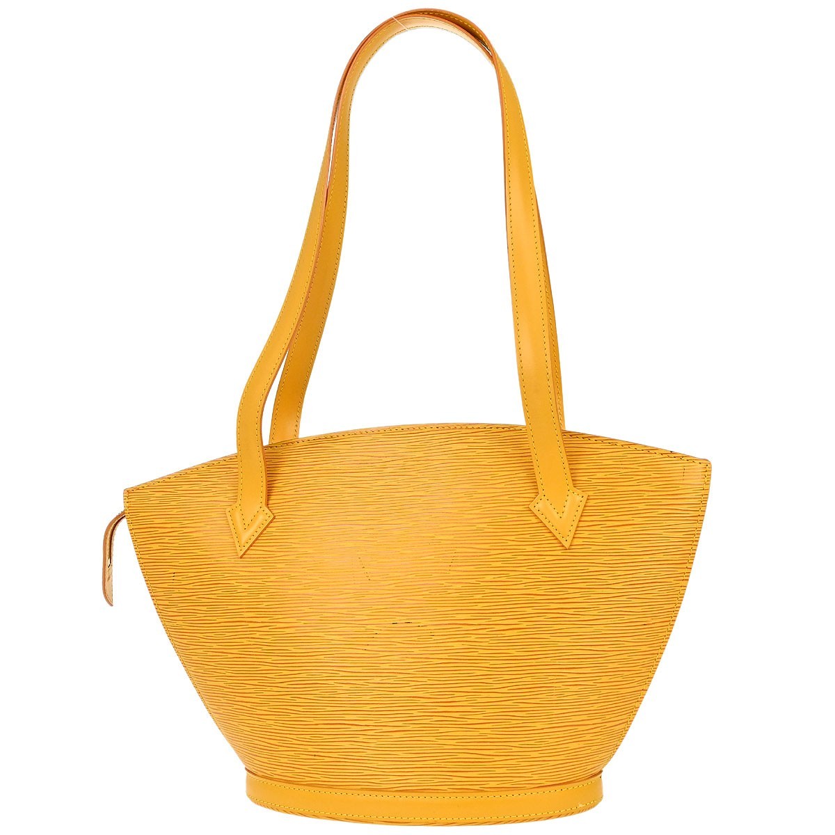 Louis Vuitton Saint Jacques Handbag Epi Leather, Yellow, Leather, Shoulder Bag