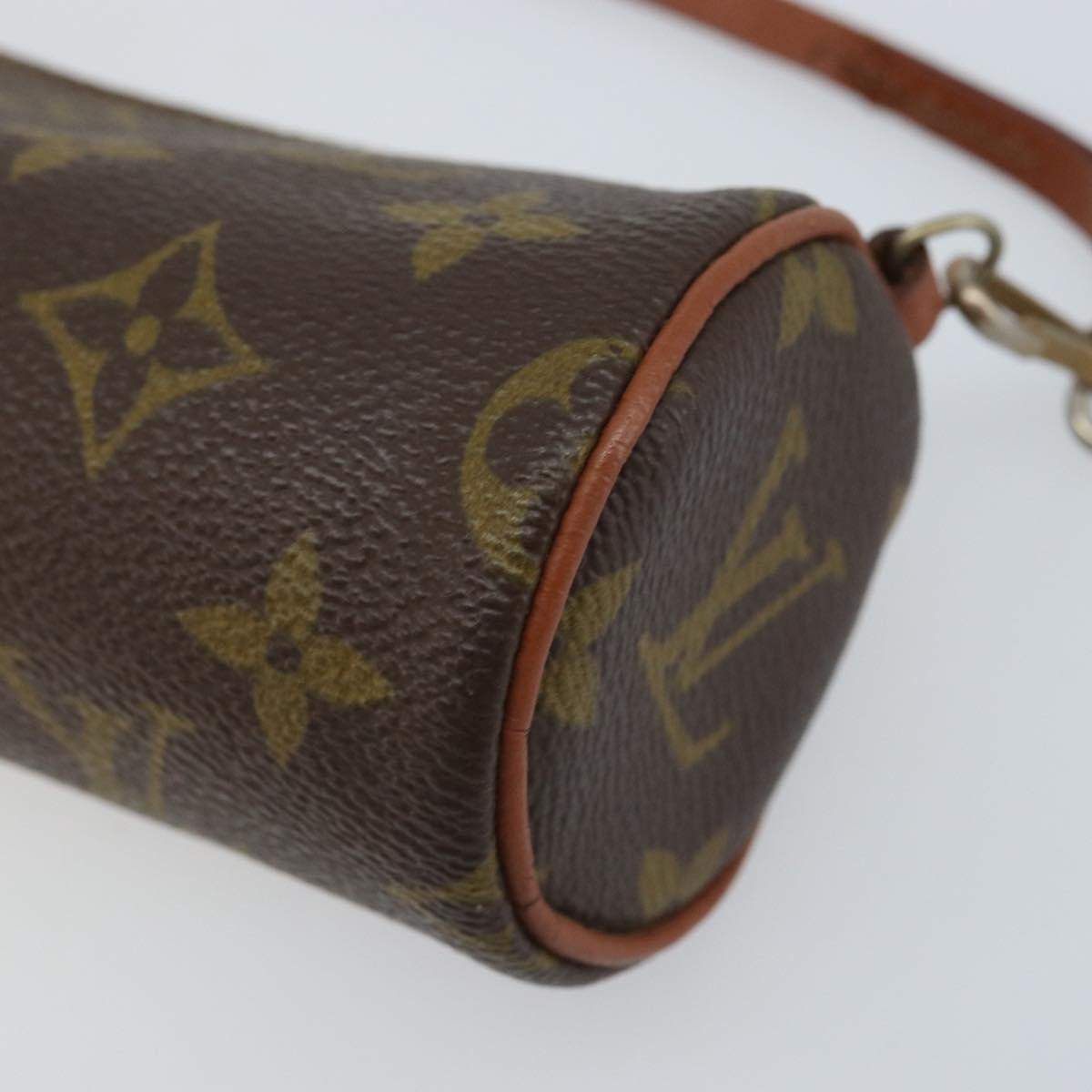 Louis Vuitton Papillon Pochette Monogram Canvas, BROWN, CANVAS, Clutche & pouche