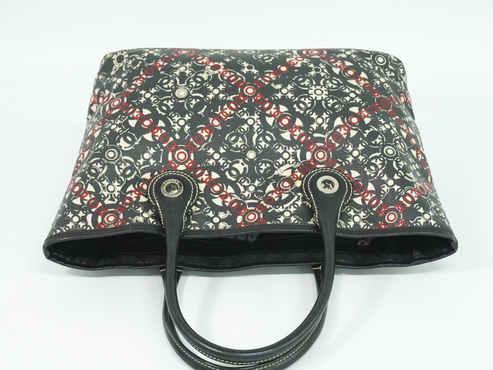 Chanel Optic Coco Tote Printed Coated Canvas with Caviar, MULTICOLOUR, CANVAS, Tote bag
