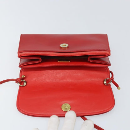 Givenchy Vintage 4G shoulder bag Leather, RED, LEATHER, Shoulder bag