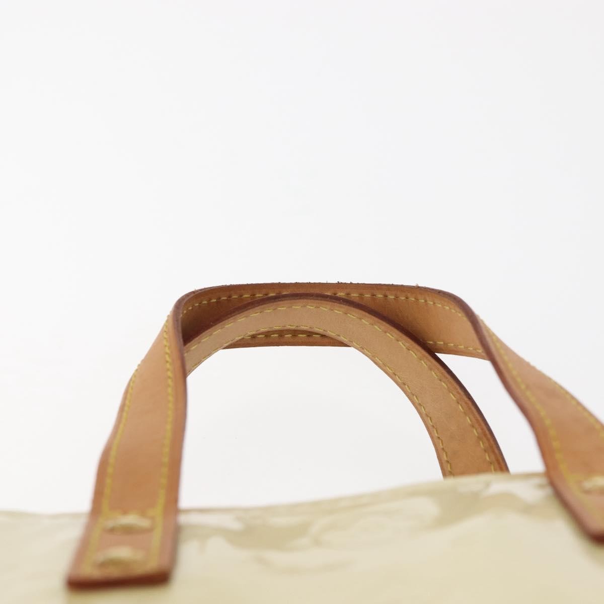 Louis Vuitton Reade Handbag Monogram Vernis, YELLOW, PATENT_LEATHER, Handbag