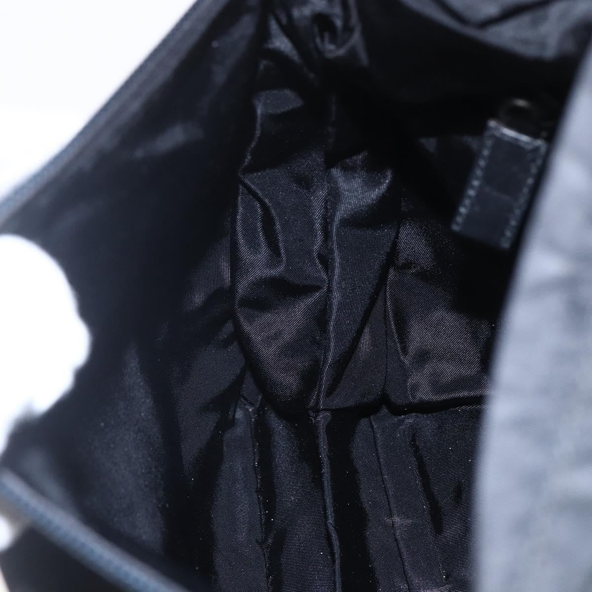 Prada Zip Messenger Quilted Tessuto, Black, Nylon, Shoulder Bag