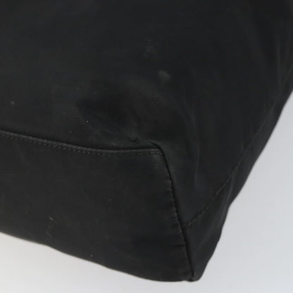 Prada Vintage Tote Nylon, BLACK, NYLON, Tote bag