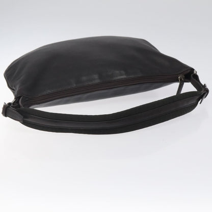Gucci Vintage Shoulder Bag Leather, BROWN, LEATHER, Shoulder bag
