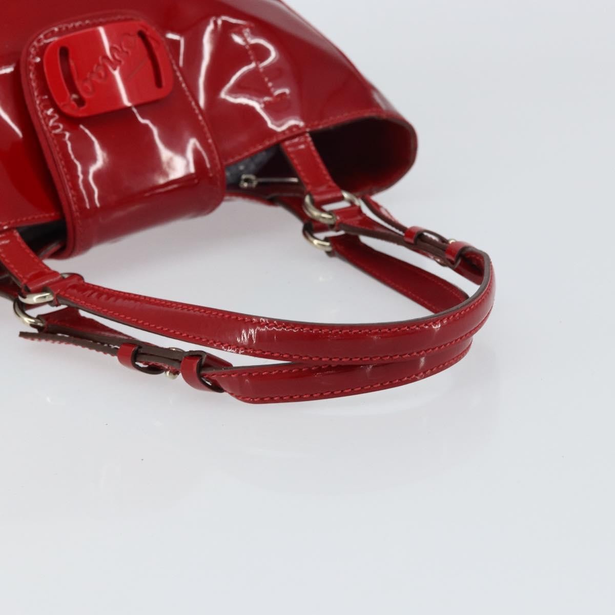 Salvatore Ferragamo Vintage Tote bag Patent Leather, Red, Patent Leather, Tote Bag