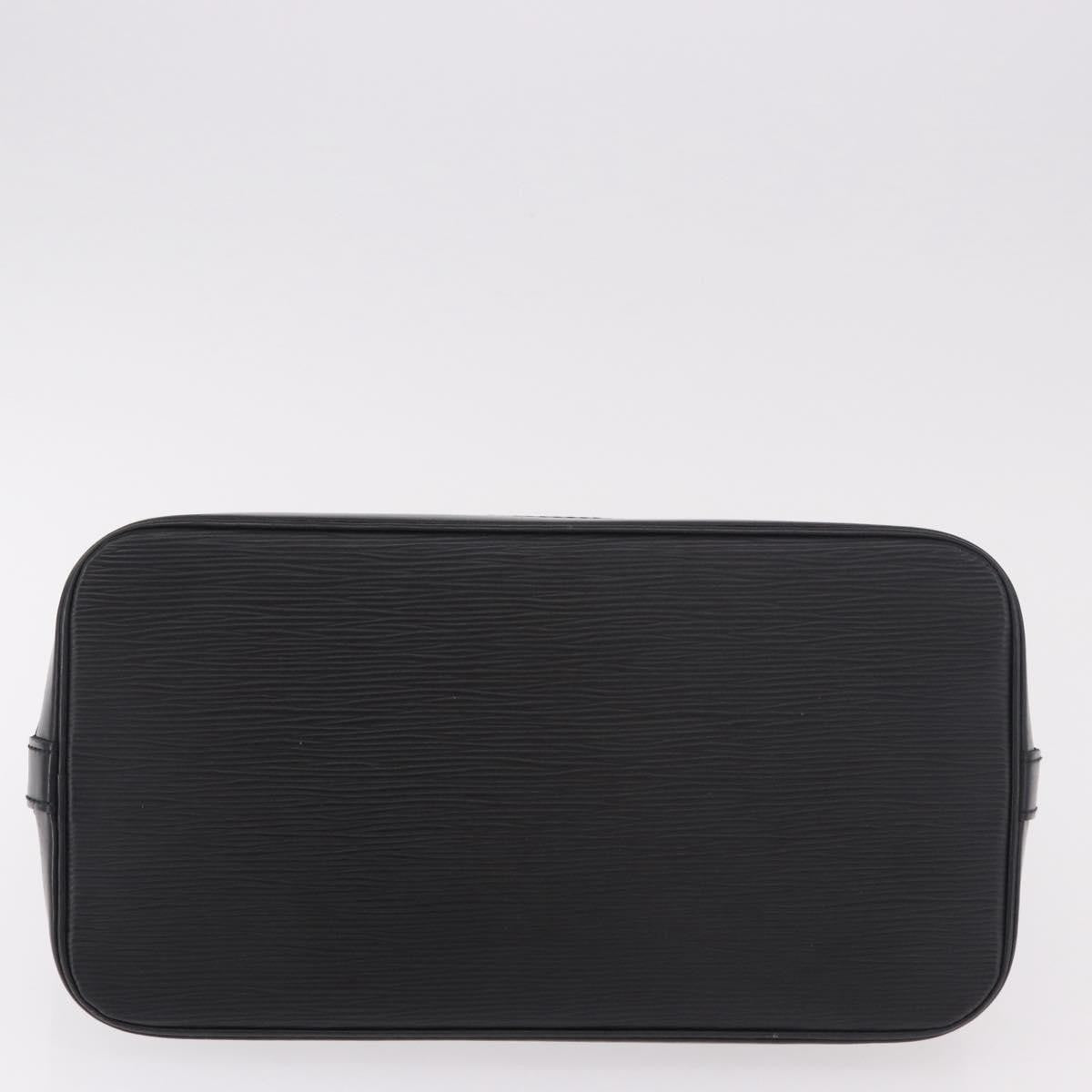 Louis Vuitton Alma Handbag Epi Leather, Black, Leather, Handbag