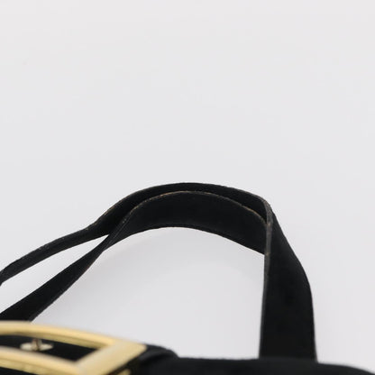 Prada Vintage Handbag Suede, BLACK, SUEDE, Handbag