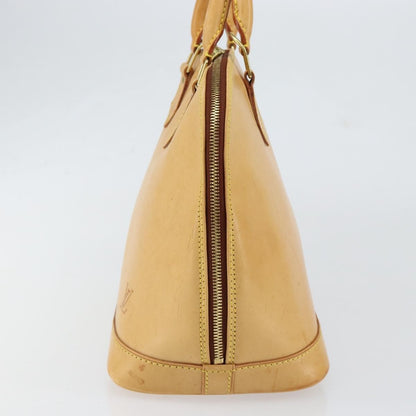 Louis Vuitton Alma Handbag Nomade Leather, BEIGE, LEATHER, Handbag