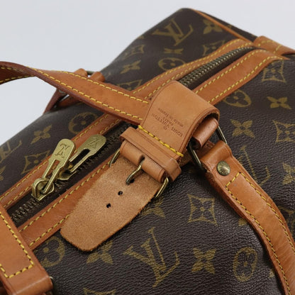 Louis Vuitton Sac Souple Handbag Monogram Canvas, BROWN, CANVAS, Travel bag