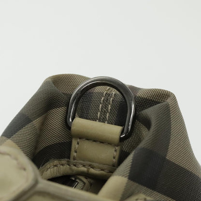 Burberry Nova Check Handbag Nova Check Canvas and leather, BEIGE, CANVAS, Handbag