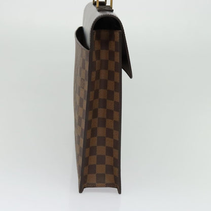 Louis Vuitton Altona Bag Damier, BROWN, CANVAS, Briefcase