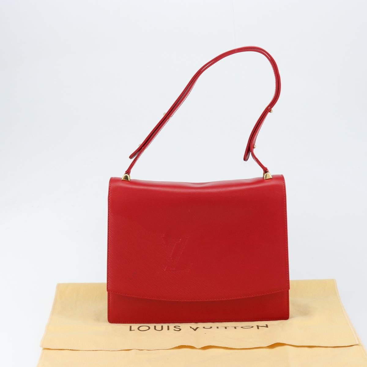 Louis Vuitton Opera Delphes Shoulder Bag Leather, RED, LEATHER, Shoulder bag
