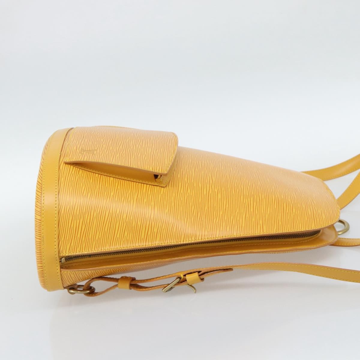 Louis Vuitton Gobelins Backpack Epi Leather, Yellow, Leather, Backpack
