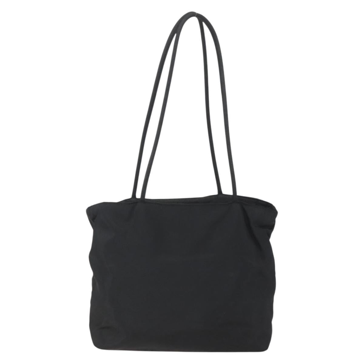 Prada Open Tote Re-Nylon, BLACK, NYLON, Shoulder bag