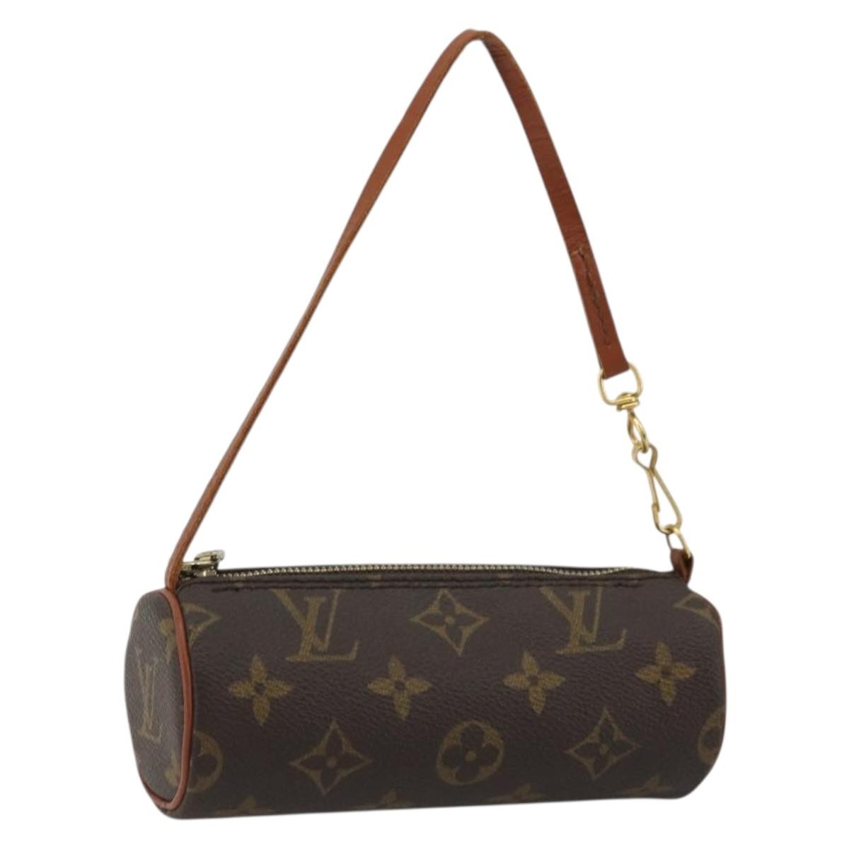 Louis Vuitton Papillon Pochette Monogram Canvas, Brown, Canvas, Clutch