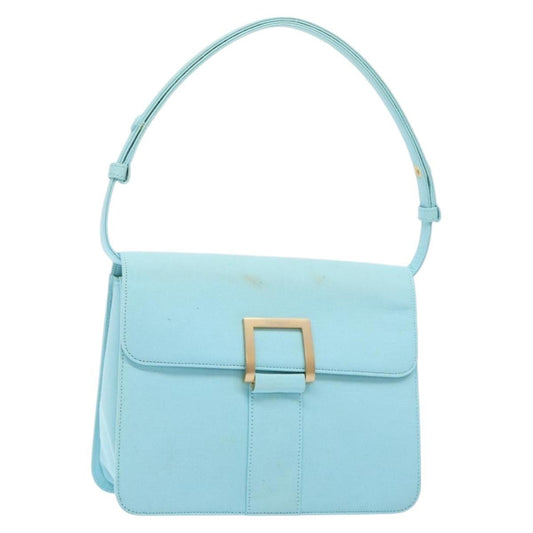 Saint Laurent Vintage Shoulder Bag Canvas, BLUE, CANVAS, Shoulder bag