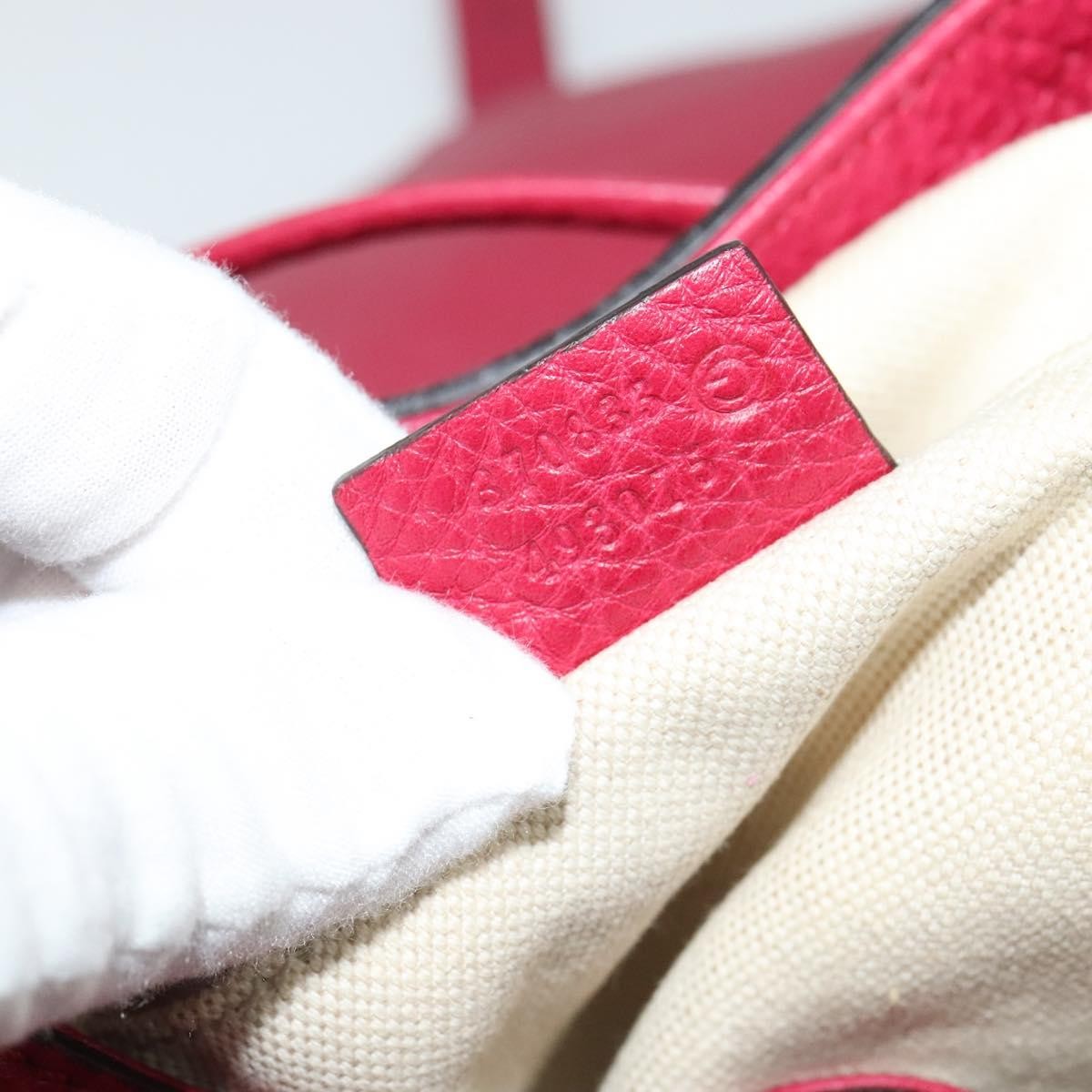 Gucci Bamboo Tassel Backpack Leather, PINK, LEATHER, Backpack