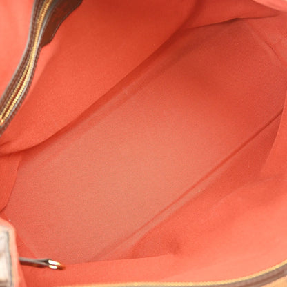Louis Vuitton Chelsea Handbag Damier, Brown, Canvas, Tote Bag