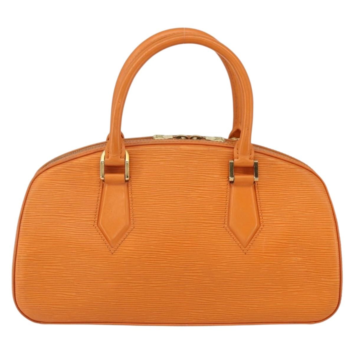 Louis Vuitton Jasmin Bag Epi Leather, ORANGE, LEATHER, Handbag