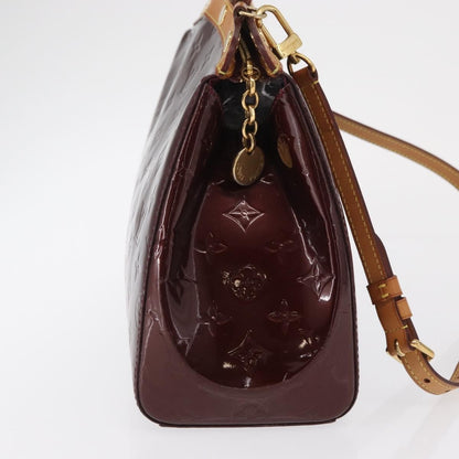 Louis Vuitton Brea Handbag Monogram Vernis, BURGUNDY, PATENT_LEATHER, Handbag