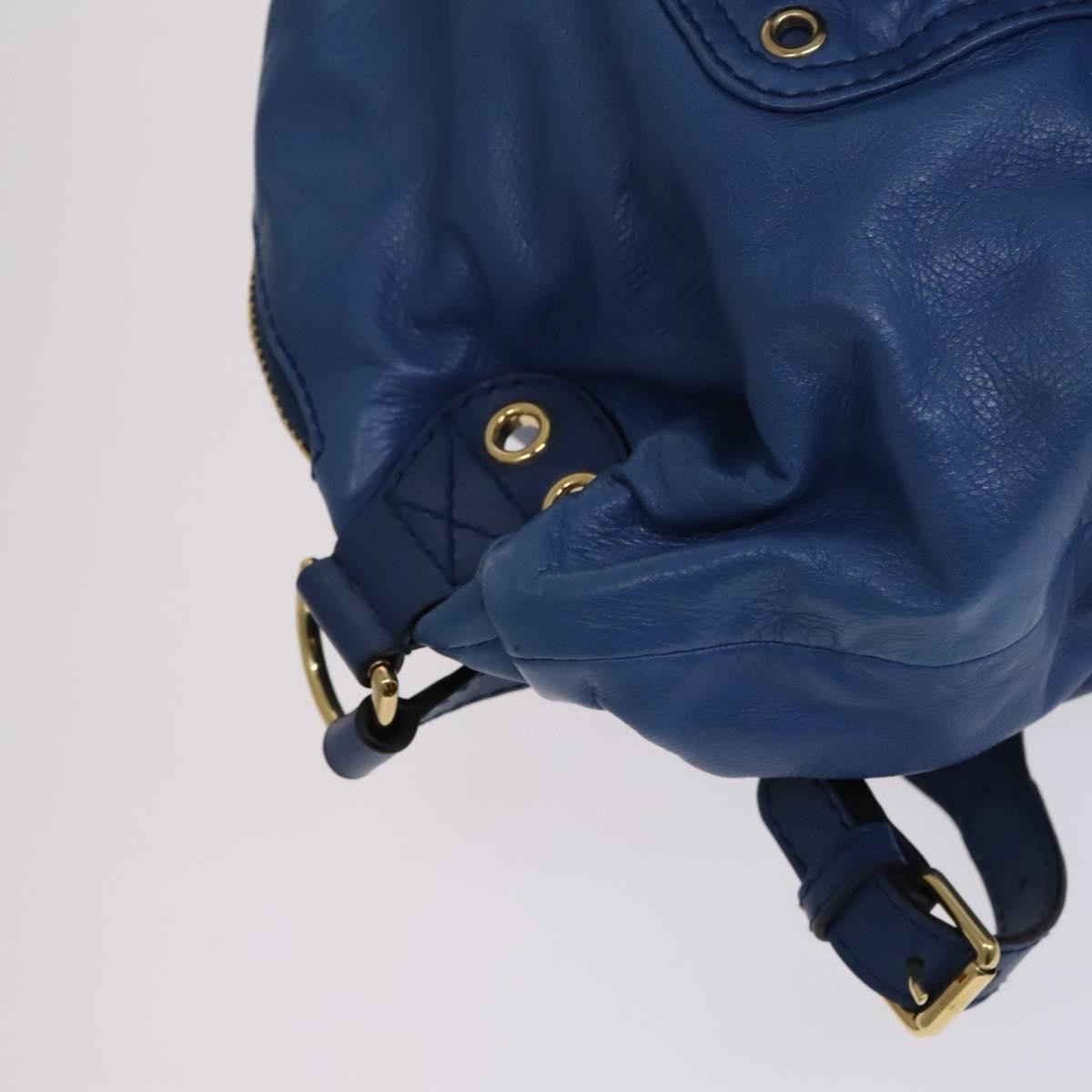 Gucci Darwin Convertible Backpack Leather, BLUE, LEATHER, Backpack