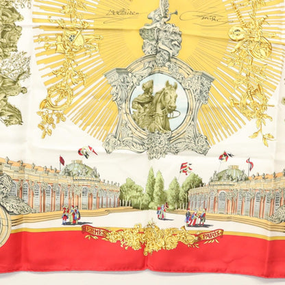 Hermes Carré 90 Silk multicolor, RED, SILK, Scarve & shawl