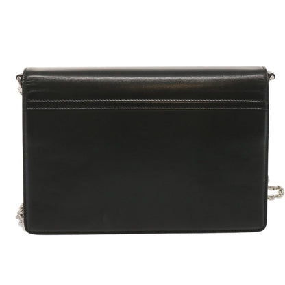 Givenchy 4G Chain Crossbody Bag Leather, BLACK, LEATHER, Crossbody bag