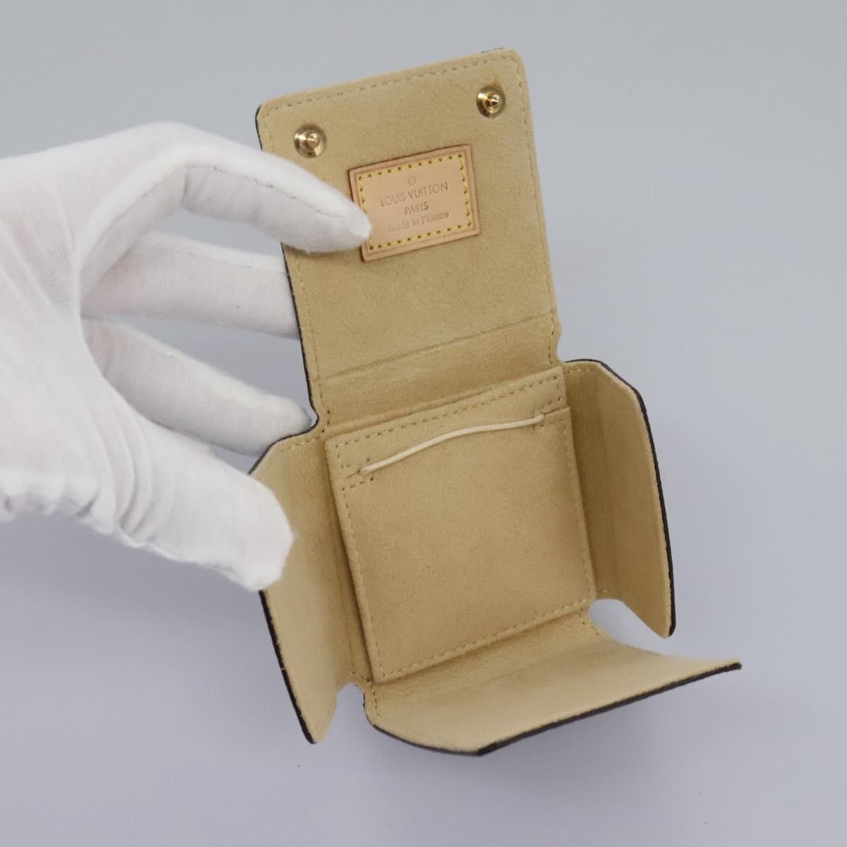 Louis Vuitton CASE JEWELRY BOX Canvas, MULTICOLOUR, CANVAS, Wallets