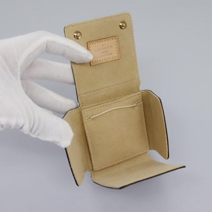 Louis Vuitton CASE JEWELRY BOX Canvas, MULTICOLOUR, CANVAS, Wallets