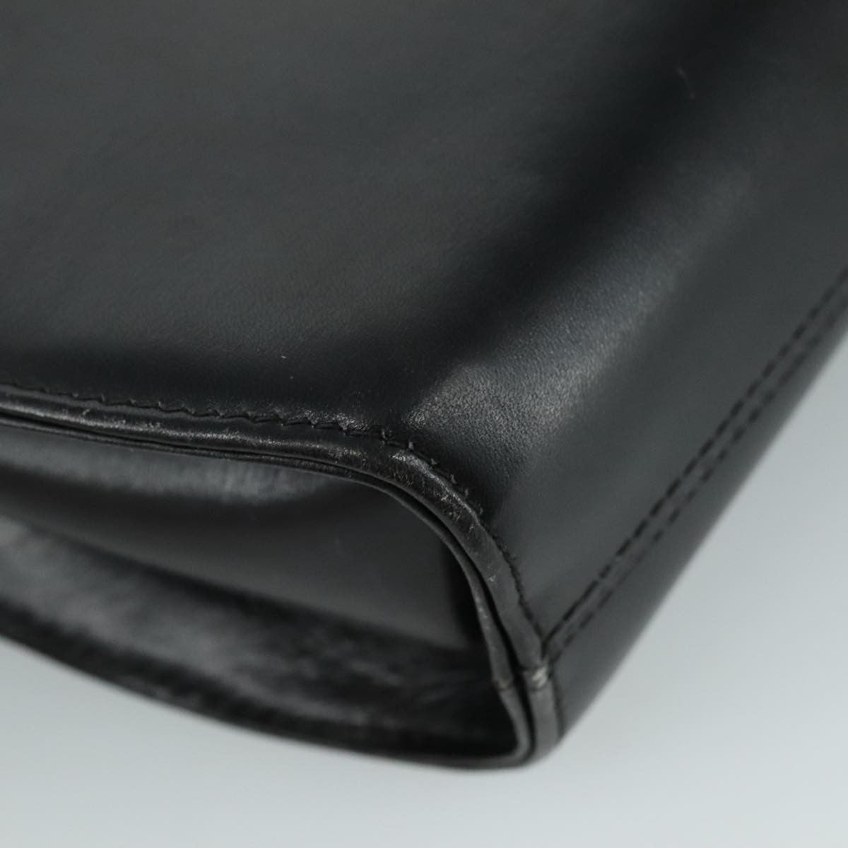 Salvatore Ferragamo Gancini Flap Shoulder bag Leather, Black, Leather, Shoulder Bag