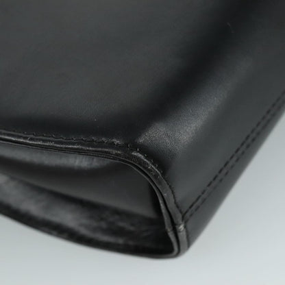 Salvatore Ferragamo Gancini Flap Shoulder bag Leather, Black, Leather, Shoulder Bag