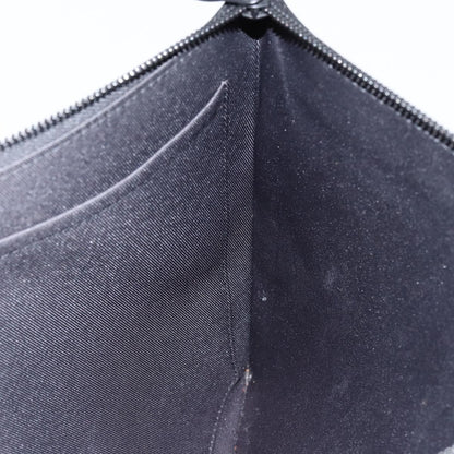 Louis Vuitton Pochette A4 Rainbow Taiga Leather, BLACK, LEATHER, Clutche & pouche