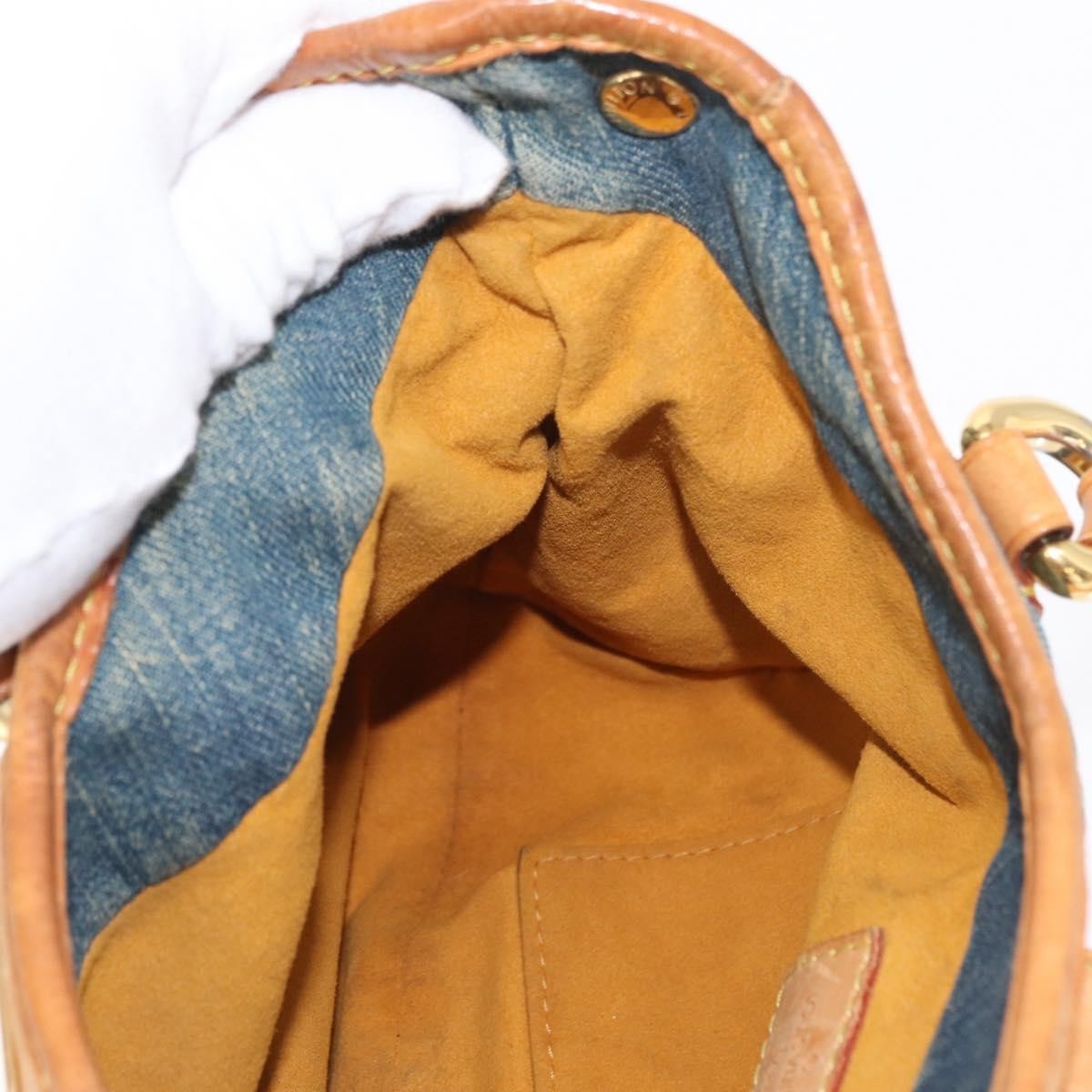 Louis Vuitton Pleaty Handbag Denim, BLUE, DENIM_JEANS, Handbag
