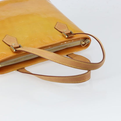 Louis Vuitton Houston Handbag Monogram Vernis, BEIGE, PATENT_LEATHER, Handbag