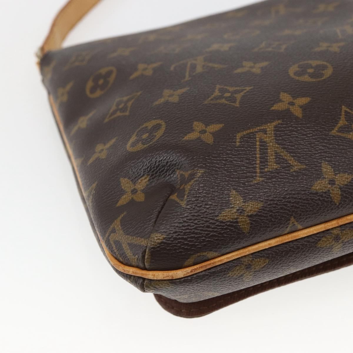 Louis Vuitton Musette Salsa Handbag Monogram Canvas, BROWN, CANVAS, Shoulder bag