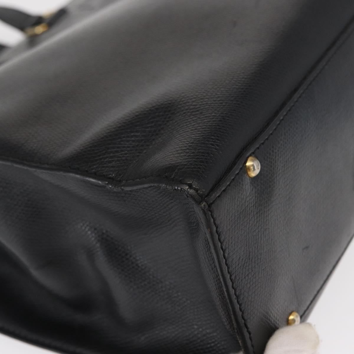 Celine Tote bag Leather, BLACK, LEATHER, Tote bag